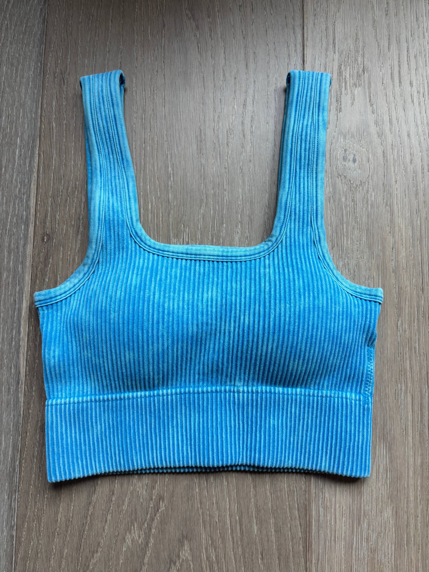Zenana square neck bra top