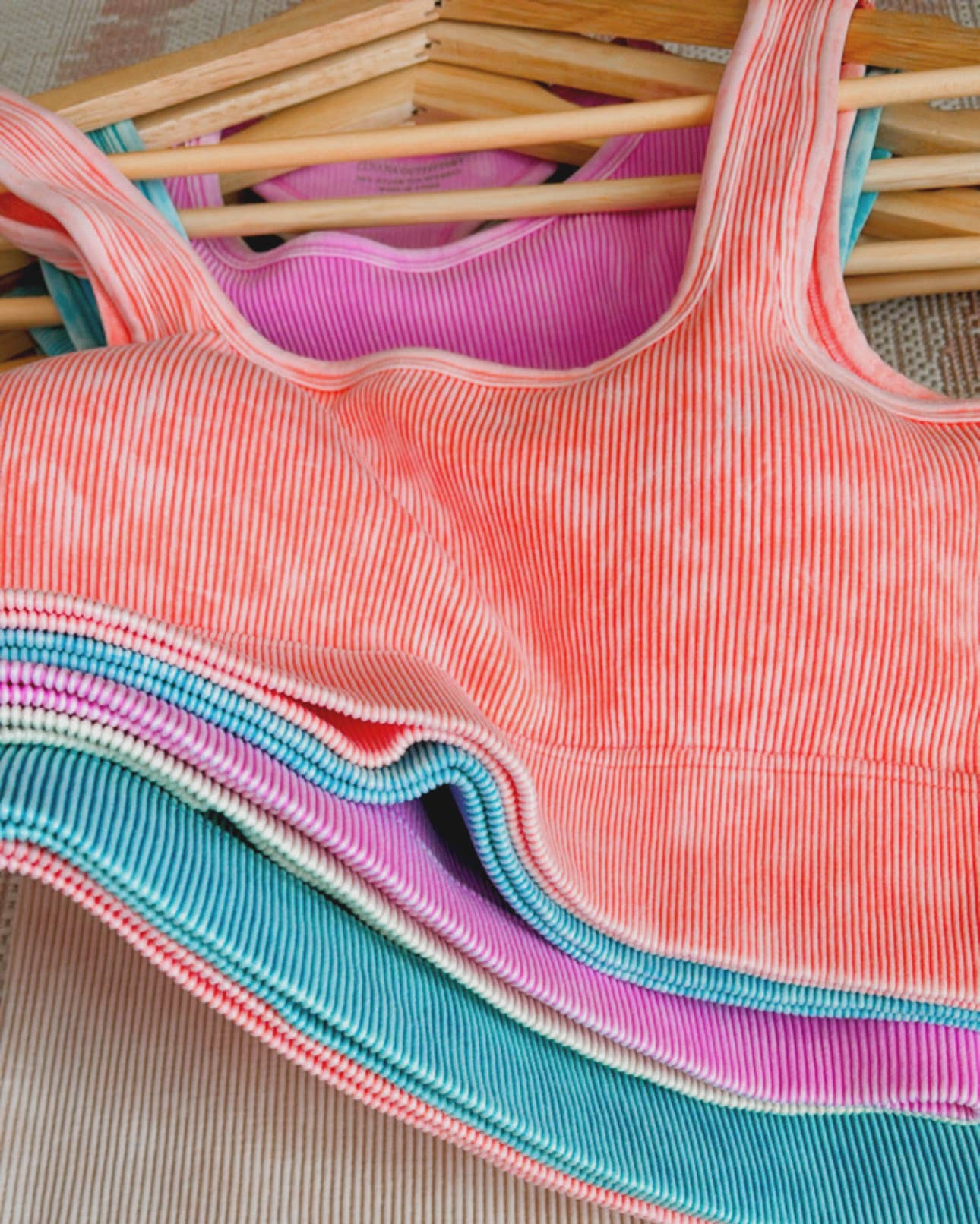 Zenana square neck bra top