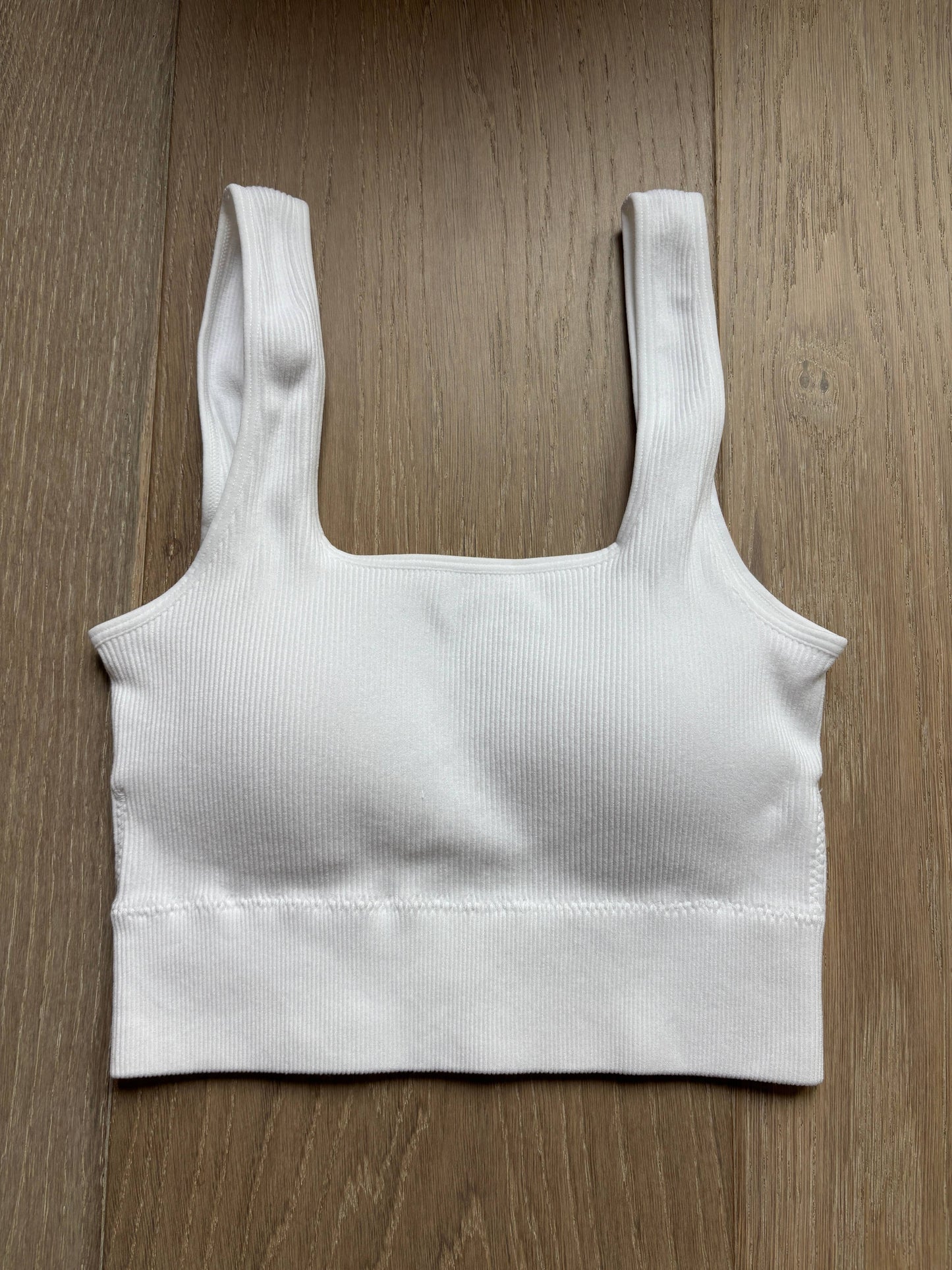 Zenana square neck bra top