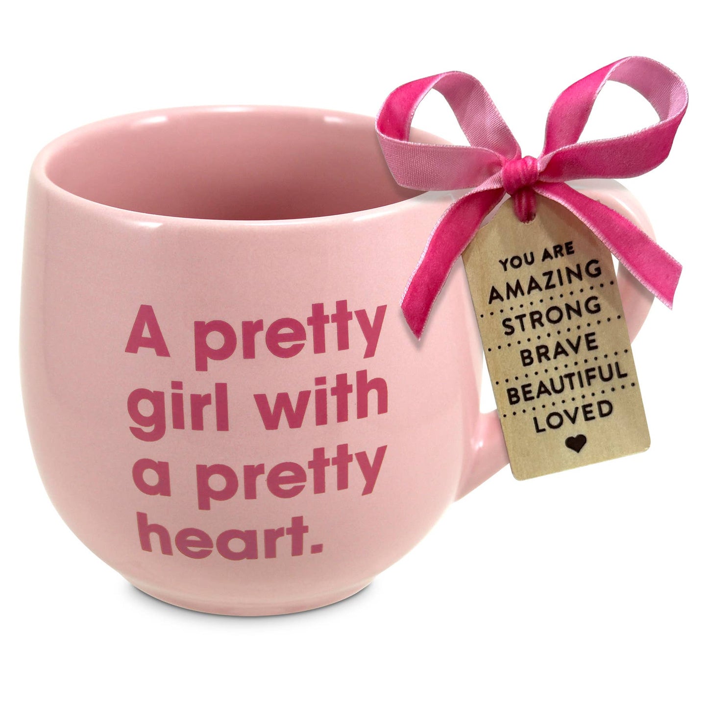 "A Pretty Girl Pretty Heart" Mug 18Oz