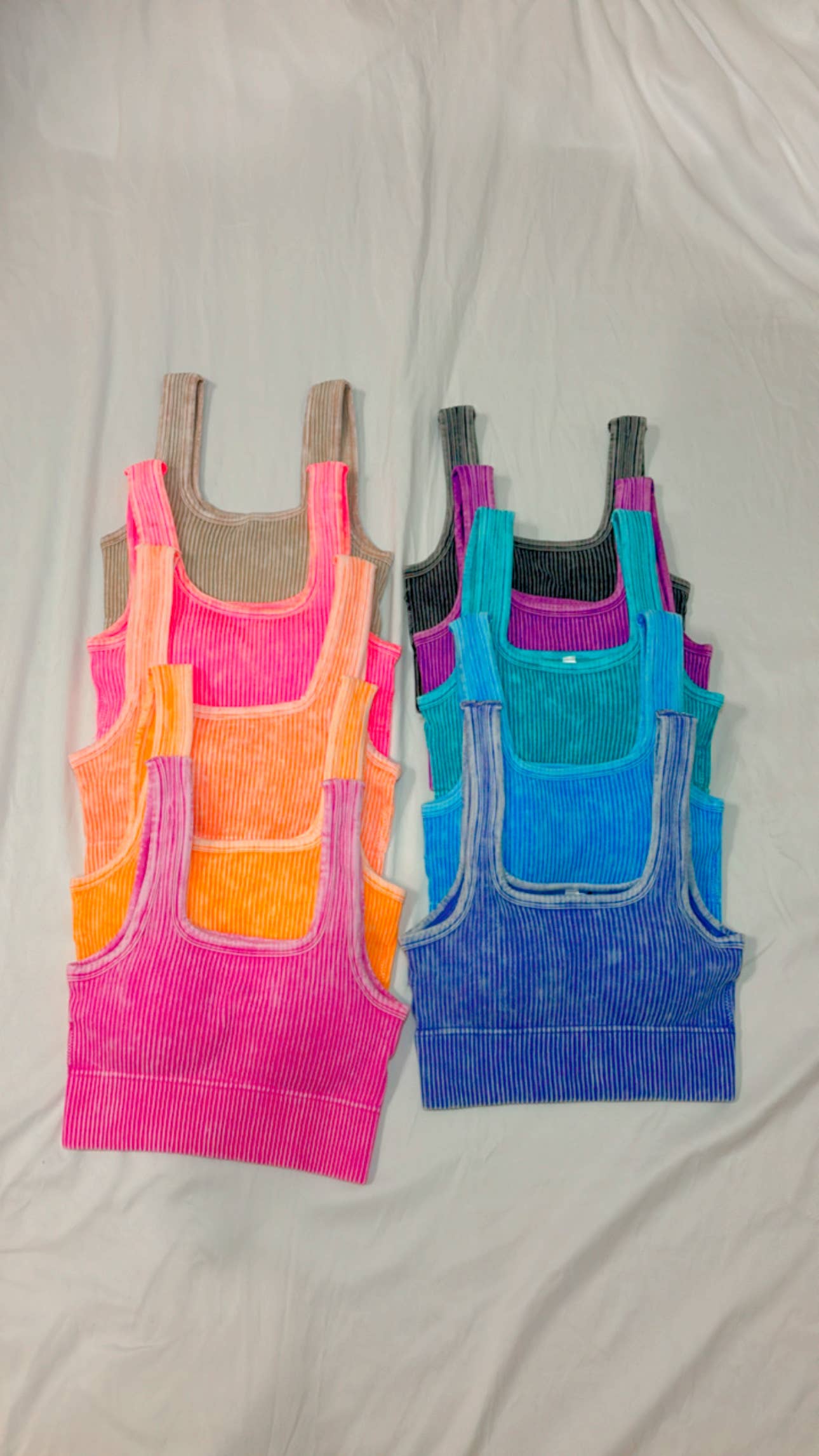 Zenana square neck bra top